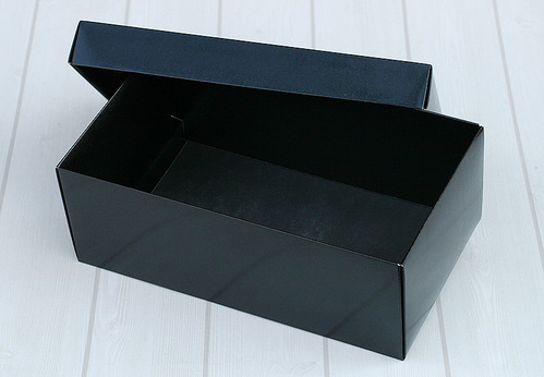 실크인쇄-블랙펄y형 선물상자(여성구두)